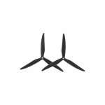Hot GEMFAN 1050 10 Inch 3-Blade Propeller Black Glass Fiber Nylon Macroquad for Longrange DIY Drone 1CW+1CCW Accessories Parts
